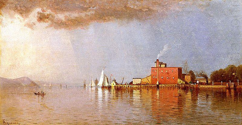 Along the Hudson, Alfred Thompson Bricher